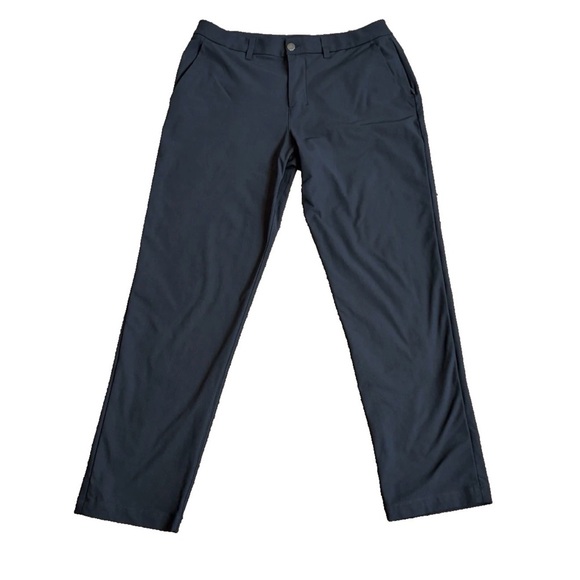 Lululemon Dark Grey ABC Classic-Fit Trouser Pant 33 x 30 Travel Business Casual